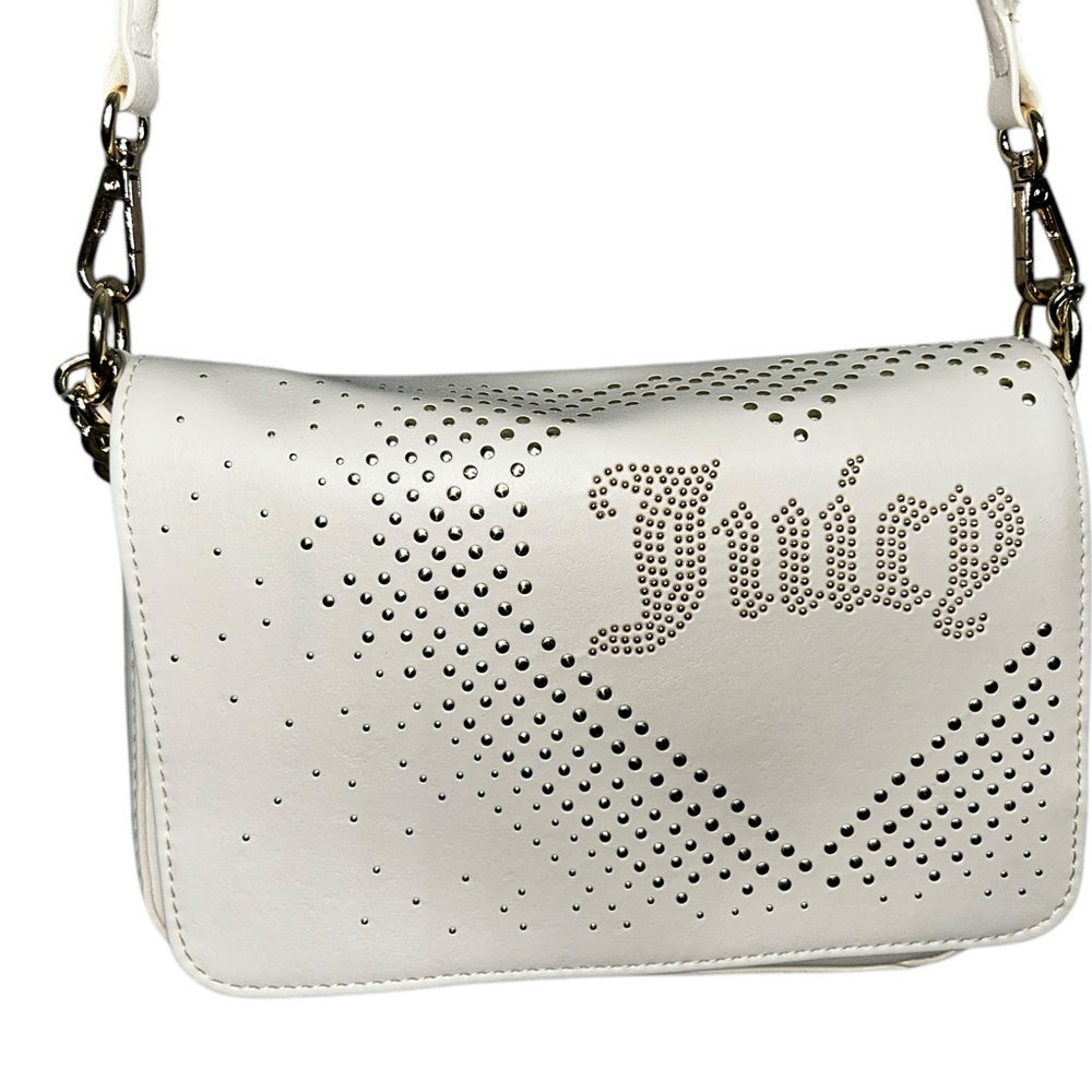 Juicy Couture Off White Studded Women's Crossbody Bag